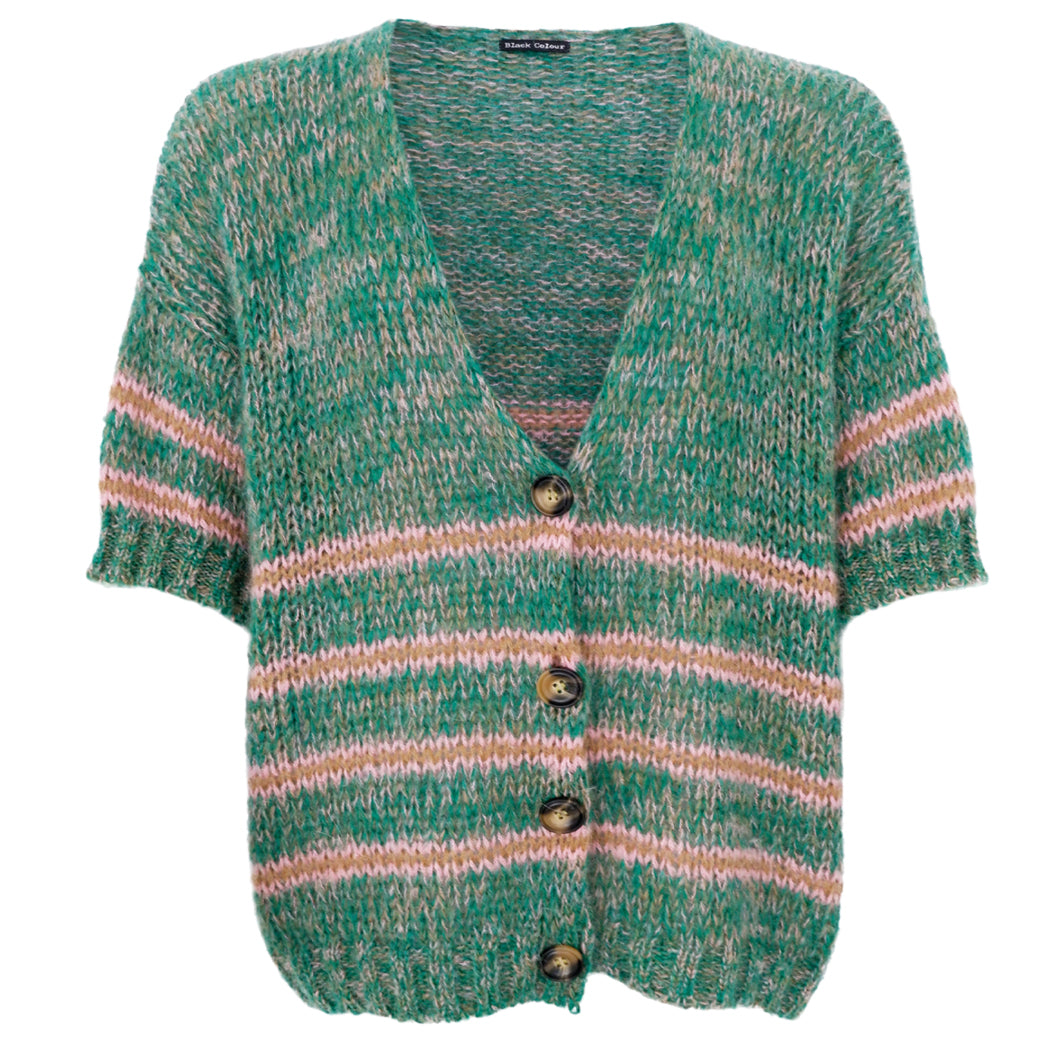 BLACK COLOUR Bclibby Cardigan Green One Size