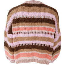 Indlæs billede til gallerivisning BLACK COLOUR Bclin Shimmer Cardigan Nougat (One Size)
