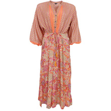 Indlæs billede til gallerivisning BLACK COLOUR Bcluna Raglan Dress Pacifique Orange Mix
