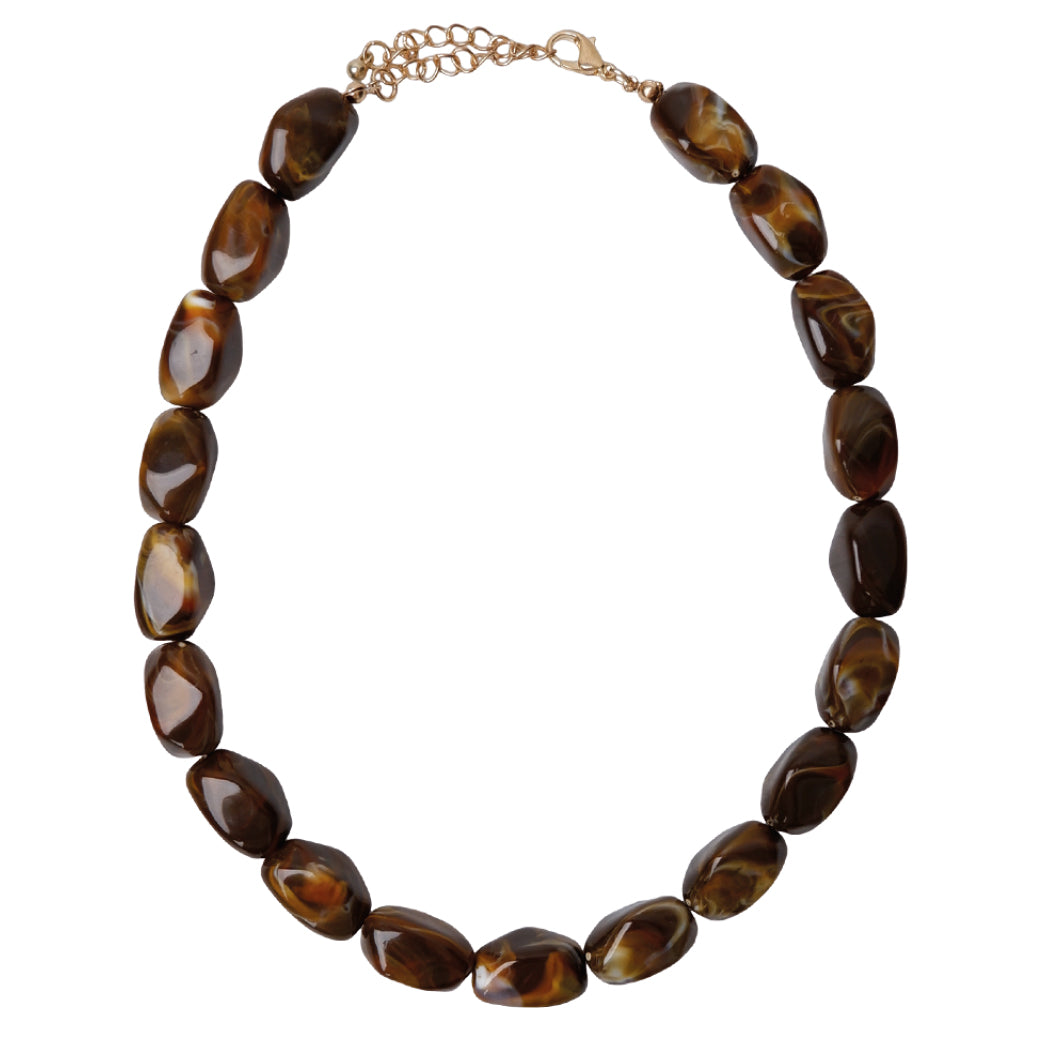 BLACK COLOUR Bclyon Necklace Mocca