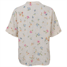 Indlæs billede til gallerivisning BLACK COLOUR Bcmelina Linen Blouse Flower
