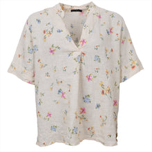 Indlæs billede til gallerivisning BLACK COLOUR Bcmelina Linen Blouse Flower
