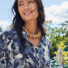 Indlæs billede til gallerivisning BLACK COLOUR Bcnuru Necklace Gold
