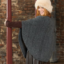 Indlæs billede til gallerivisning BLACK COLOUR Bcpenny Poncho Grey
