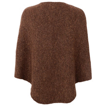 Indlæs billede til gallerivisning BLACK COLOUR Bcpenny Poncho Mocca
