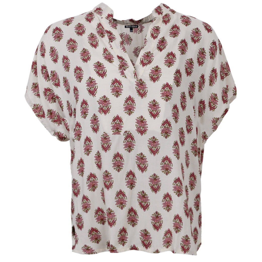 BLACK COLOUR Bcstella S/S Blouse Noble Rose
