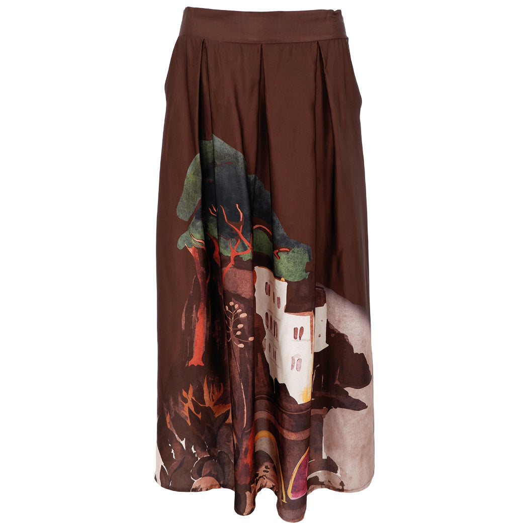 BLACK COLOUR Bctoscana Skirt Coffee