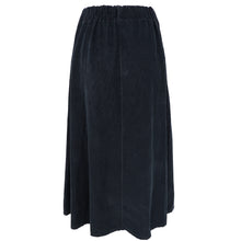 Indlæs billede til gallerivisning BLACK COLOUR Bcvirginia Corduroy Skirt Sort
