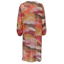 Indlæs billede til gallerivisning BLACK COLOUR Bczella Sheer Dress Burnt Wine

