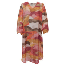 Indlæs billede til gallerivisning BLACK COLOUR Bczella Sheer Dress Burnt Wine
