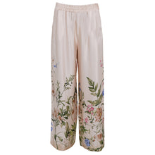 Indlæs billede til gallerivisning BLACK COLOUR Bczennia Pant Champagne Flower
