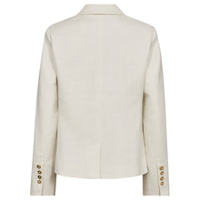 Indlæs billede til gallerivisning MOS MOSH Belize Ramie Blazer Hvid
