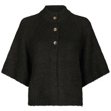 Indlæs billede til gallerivisning NEO NOIR Benuta Fluffy Cardigan Dark Brown
