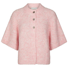 Indlæs billede til gallerivisning NEO NOIR Benuta Fluffy Knit Cardigan Pink
