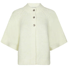 Indlæs billede til gallerivisning NEO NOIR Benuta Fluffy Knit Cardigan Light Yellow
