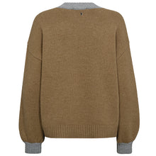 Indlæs billede til gallerivisning MOS MOSH Beth Ottili V-Neck Knit Grey Melange
