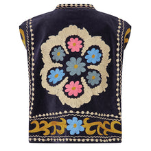 Indlæs billede til gallerivisning LOLLYS LAUNDRY Bin Vest Dark Blue
