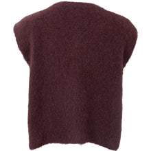 Indlæs billede til gallerivisning BLACK COLOUR Bcbjoerk Knitted Button Vest Coffee
