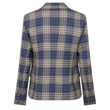 Indlæs billede til gallerivisning MOS MOSH Blake Chec Blazer Crown Blue
