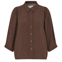 Indlæs billede til gallerivisning LOLLYS LAUNDRY Bono Shirt Dark Mokka
