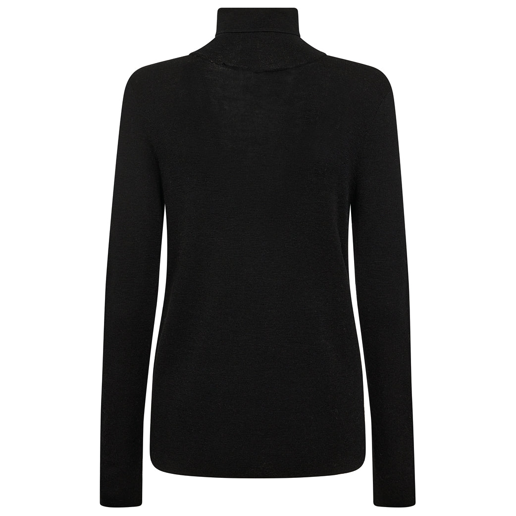 MOS MOSH Bouch Rollneck Knit Black