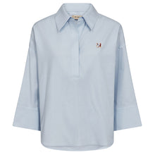 Indlæs billede til gallerivisning MOS MOSH Britze Cam Cotton Blouse Skyway
