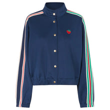 Indlæs billede til gallerivisning LOLLYS LAUNDRY Brooklyn Short Jacket Dark Blue
