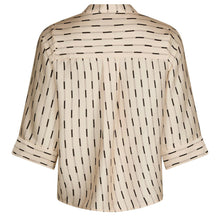 Indlæs billede til gallerivisning NEO NOIR Camile Print Blouse Creme

