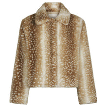 Indlæs billede til gallerivisning NEO NOIR Camina Jacket Faux Fur Beige
