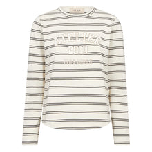Indlæs billede til gallerivisning MOS MOSH Camp O-ls Stripe Tee Delicioso
