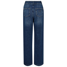 Indlæs billede til gallerivisning MOS MOSH Candia Peach Jeans Dark Blue Long
