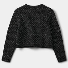 Indlæs billede til gallerivisning SOFIE SCHNOOR Carnet Cardigan Black Glitter

