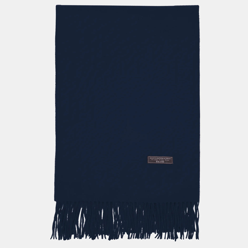 AND COPENHAGEN Cashmere Tørklæde Navy