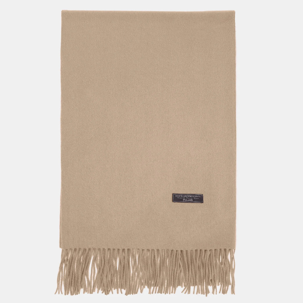 AND COPENHAGEN Cashmere Tørklæde Sand