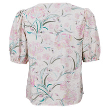 Indlæs billede til gallerivisning BLACK COLOUR Bccassandra SS Blouse Off White Rose
