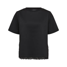 Indlæs billede til gallerivisning CO' COUTURE Evi Lace Tee Black
