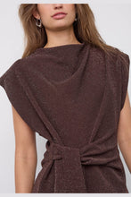 Indlæs billede til gallerivisning CO' COUTURE Esti Pleat Top Bison
