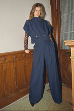 Indlæs billede til gallerivisning CO' COUTURE Luna Pleat Pant Navy
