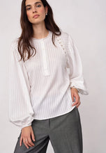 Indlæs billede til gallerivisning CO' COUTURE Senne Lace Blouse White

