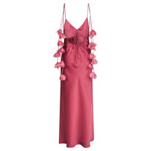 Indlæs billede til gallerivisning NEO OIR Colly Heavy Sateen Dress Cherry Pink
