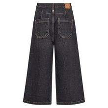Indlæs billede til gallerivisning MOS MOSH Culotte Juventus Jeans Black
