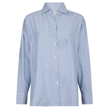 Indlæs billede til gallerivisning NEO NOIR Dalma Dori Mini Stripe Shirt Blue
