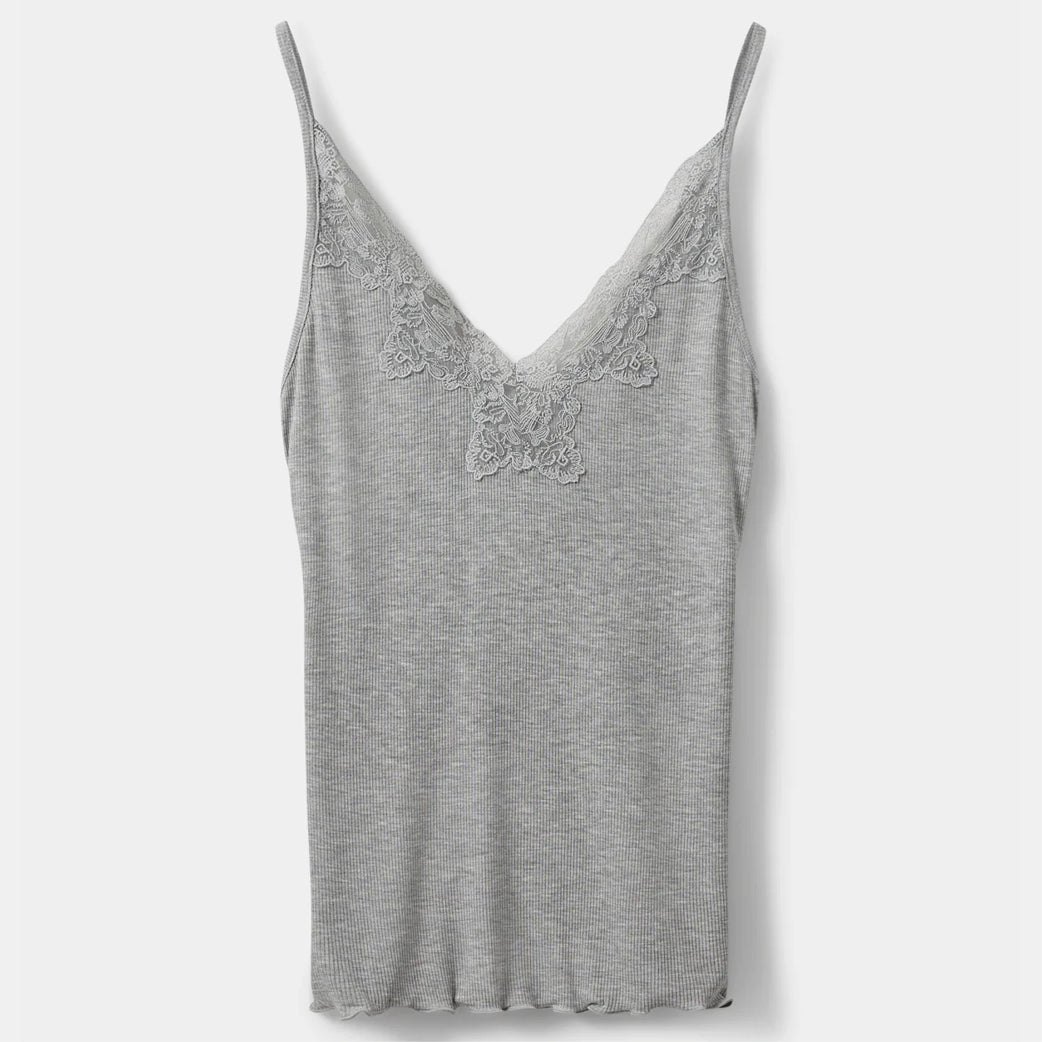 SOFIE SCHNOOR Danilla Top Grey Melange