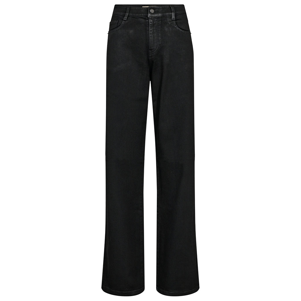 MOS MOSH Dara Coated Pant Regular Black