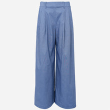 Indlæs billede til gallerivisning BLACK COLOUR Bcdavina Wide Leg Pant Light Denim Melange
