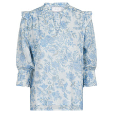 Indlæs billede til gallerivisning NEO NOIR Davina Rose Field Blouse Light Blue
