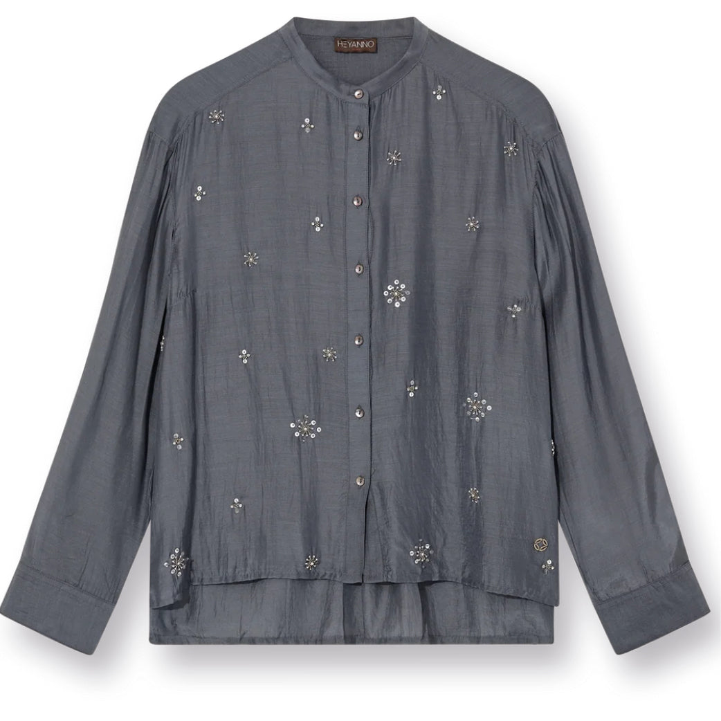 HEYANNO Dazz Craftmann Shirt Iron Gate