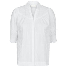 Indlæs billede til gallerivisning NEO NOIR Diana B Dobby Blouse White
