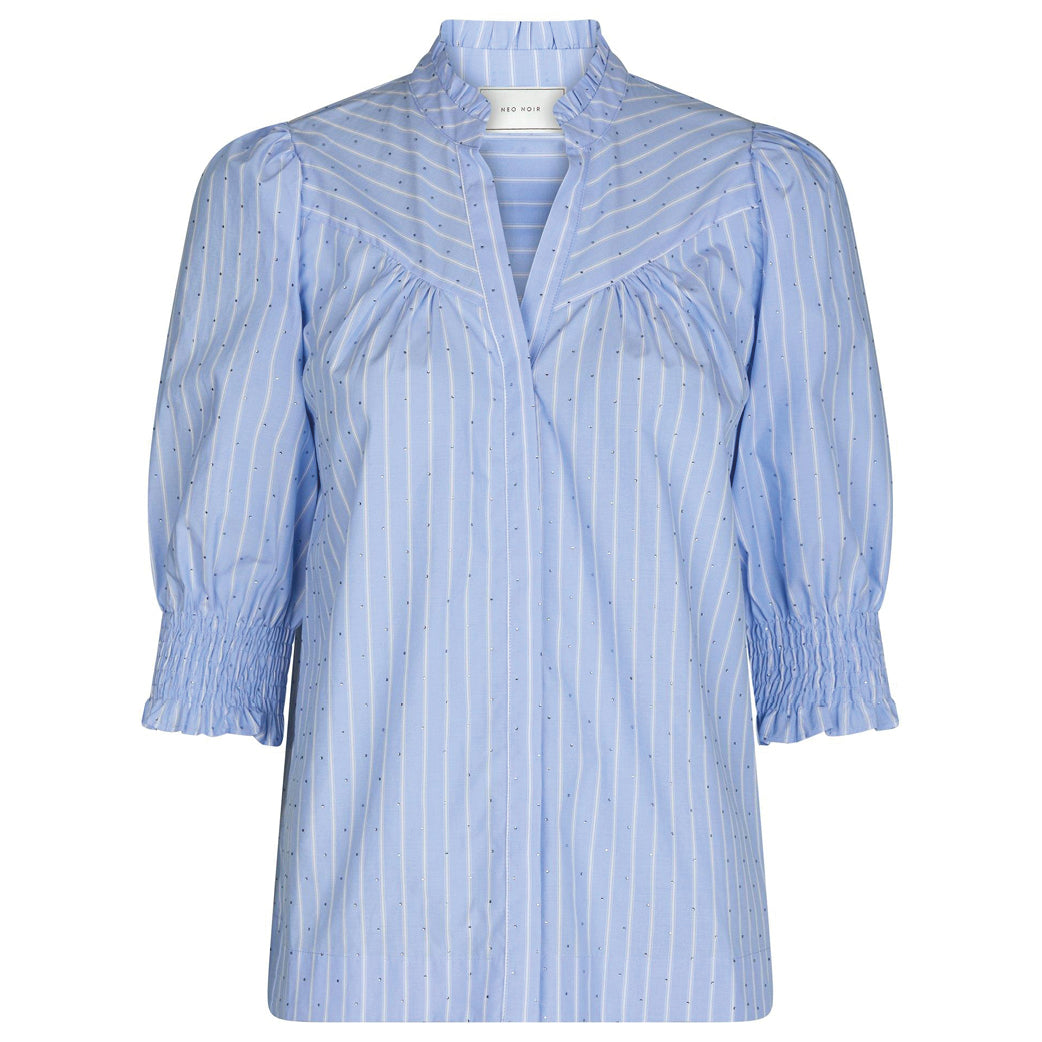 NEO NOIR Diana Stripy Stone Blouse