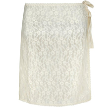 Indlæs billede til gallerivisning NEO NOIR Diffana Wrap Skirt Creme
